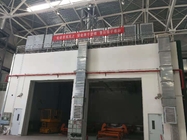Aircraft Paint Booth With Pit Extraction CE Standard With ROCK Wool Panel For Aircraft Factory