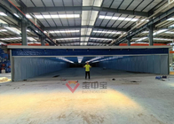 Customized Design Retractable Mobile Telescopic Paint Spray Booth