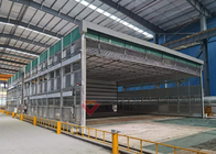PVC Telescopic Paint Equipments Steel Structure Paint Booth