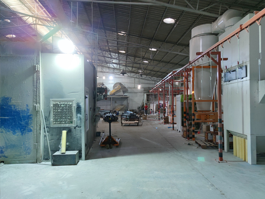 Automated Powder Coating Line By Quality Finishing For All Metal Parts
