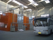 Bus Painting Chamber Air Flow Full Downdraft Spray Booth For Vehicle