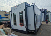 Movable Spray Booth With Side Wall Expansion Container Paint Room for Car