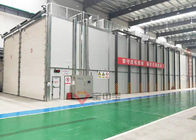 Paint Drying Room Big Wind Blade Painting Baking Booth with Electric Rolling Door