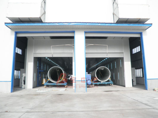 Industrial Wind Turbine Towers Paint Booth