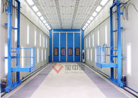 3D Lift Working Platform for Customized Bus Paint Booth Drive throught Spray booth