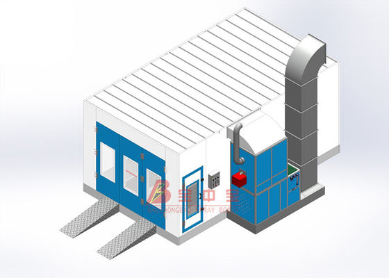 Auto Body Paint Booth With Basement Economic Car Spray Painting Booth