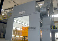 Big Groud Trolley Transport BZB Spray Painting Production Line Military Spray Booth