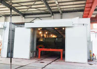 Baking Booth For Tank  Military Painting Line Full Down Draft Paint Production Line