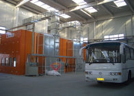 Bus Painting Spray Booth Fan cabinet at side Good ventilation Spray booth for truck