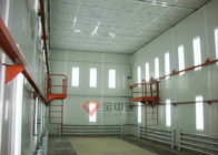 Bus Painting Room With Heat System 3D Lifting Working Platform Bus Truck Paint Booth