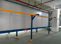 Hanging Chain Industrial Powder Coating Line With Power Recircle System