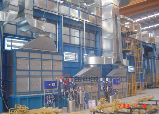 Paint Production Line With Protect Design High Effiency Coating Equipments