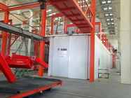 Heavy Machinery Paint Booth For Yuanda Group Equipments Spray Booth Top Open
