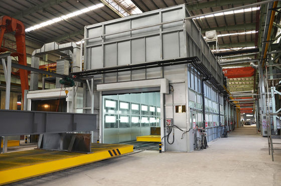 Steel Profile Paint Line Metal Fabrication Paint Booth Spray Painting Production Line