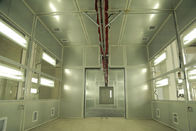 Millitary Paint Booth Industry Components Painting Production Line Conyner System