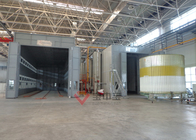 Painting Booths For Wind Energy Industry Wind Turbine Tower Spray Booth Meets Industry Demands