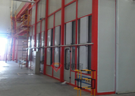 Painting Spray Booth For XCMG Heavy Machinery Paint Line With Conveyor Chain System