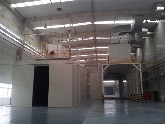 Heavy Machinery Paint Booth For Verhicle Part Factory