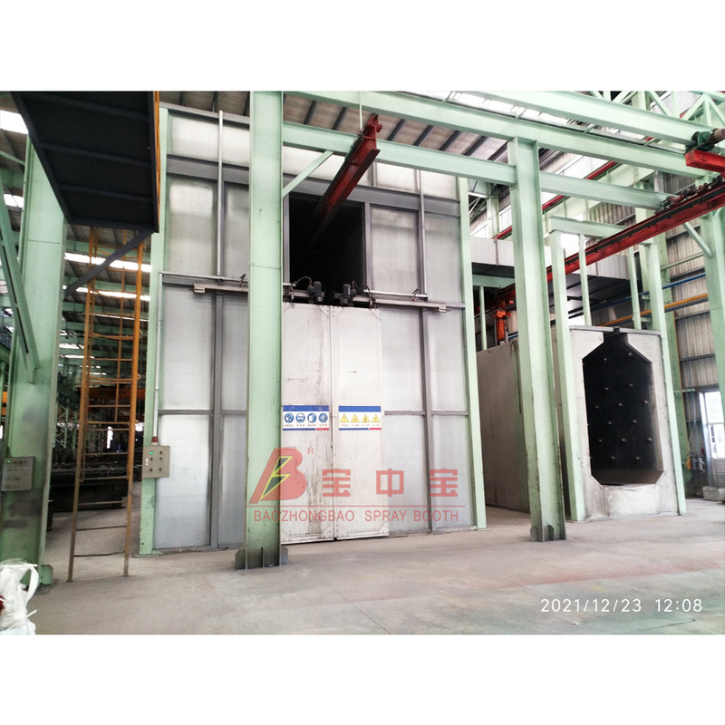 Professional Coating Equipment Steel Profile Spraying Room Coating Paint Spray Booth​