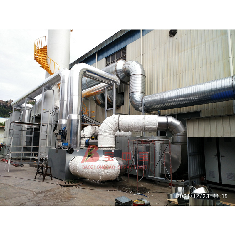 Environmental Protection Organic Waste Gas RTO Regenerative Incinerator For Medical And Industrial Waste