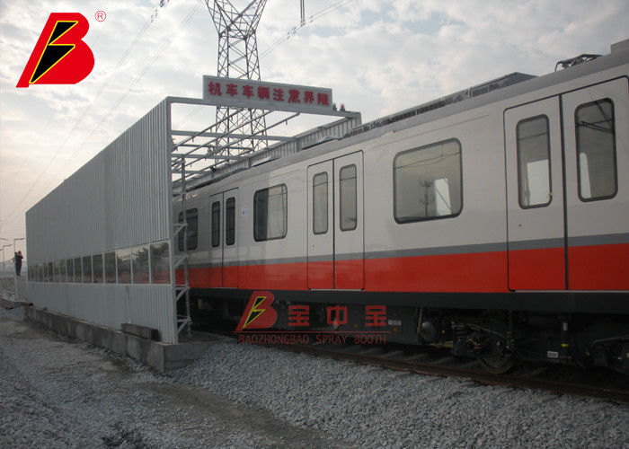 Train Vehicle  6900mm IP65 Water Test Room For Auto Water Sealing Testing