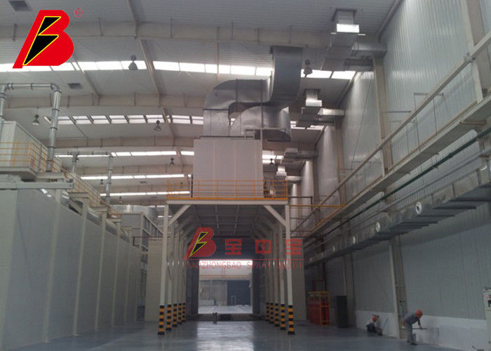 Drive Throught Paint Room for Auto Part Paint Spraying equipments Line
