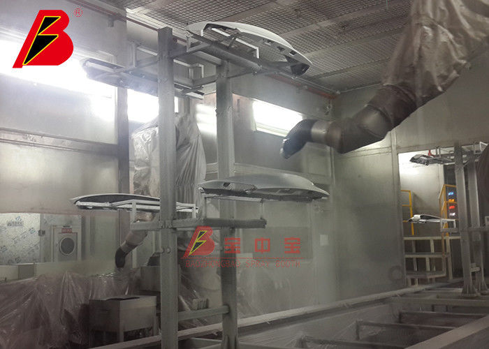 Auto Metal Hood Paint Room With Robot System Painting Production line Painting Equipments