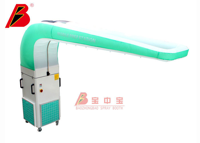 PVC Air Cover Painting Exhaust System Pre Station Cabinet Portable Paint Collector