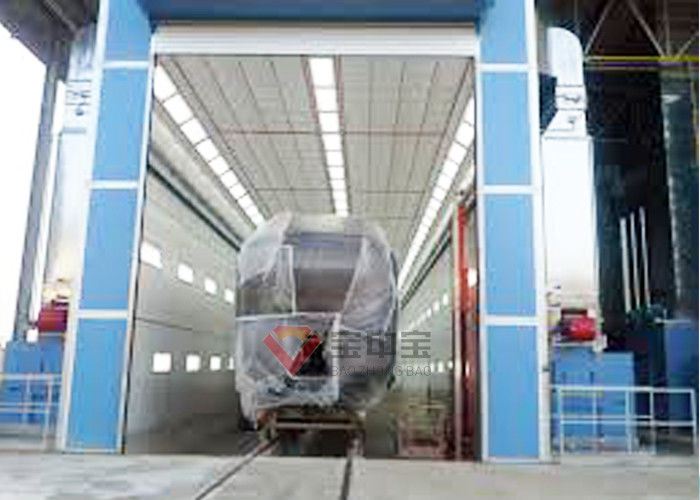 Railway Paint Both Full Downdraft Spray Booth Automatic Painting By Surface Coatings