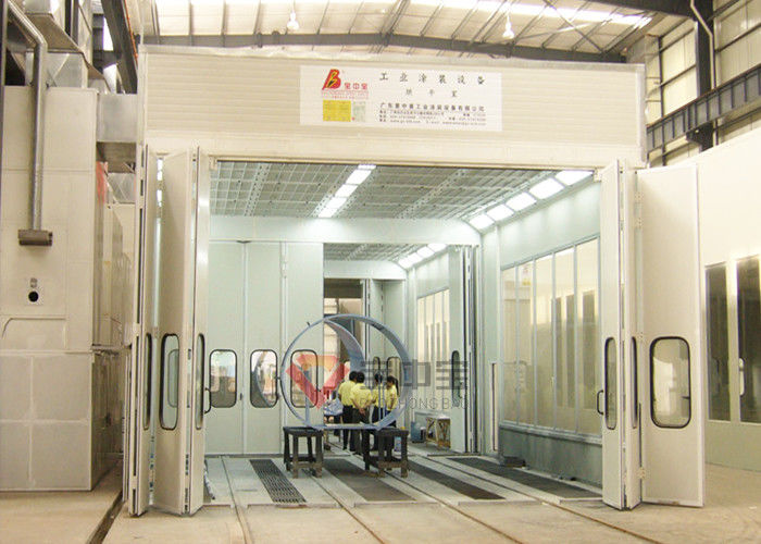 Heavy Machinery Paint Booth For Air Condition Factory Projects Professional Coating Line