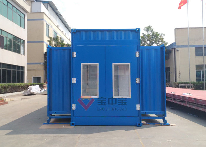 Contaner Spray Booth Customied Painting Room Movable Spraying Room Handle Open Paint Room