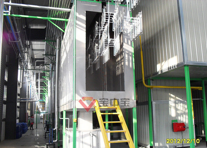 Tunnel Style Powder Coating Line For Industry Components