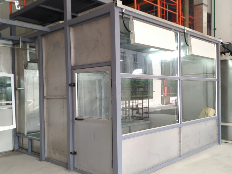 Steel Substrate Manual Bzb Water Curtain Spray Booth