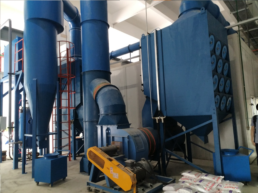 Sand Blasting Room For Heavy Machinery Paint Line Equipments Paint