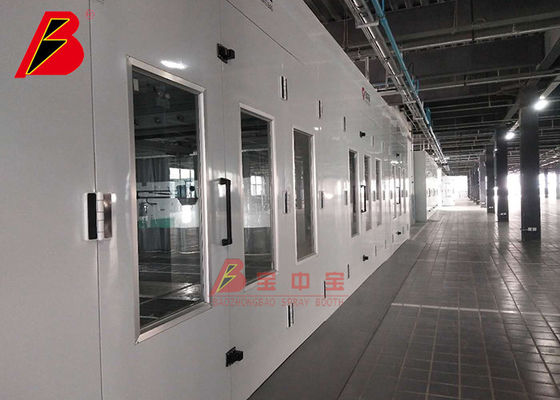 Customized Auto Paint Line Sheet Metal Line for 4s Shop