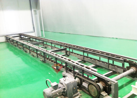Ground Conveyor Chain For Auto Part Paint Production Line Smart Paint Line
