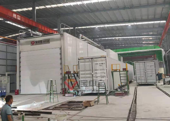 Container Powder Coating Line Industrial Coating Production Line manufacturer from china